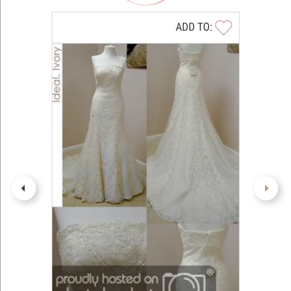 Pronovias “ideal” wedding dress in Ivory